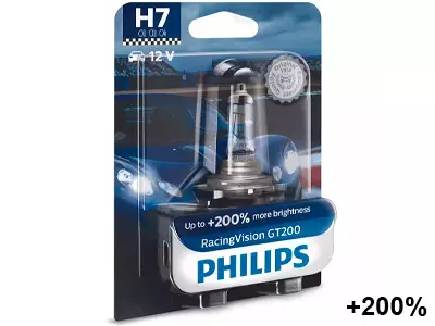 POLTTIMO PHILIPS H7 12V RACINGVISION GT200 BLISTER - Yleisosat ja tarvikkeet - 74755 - 1