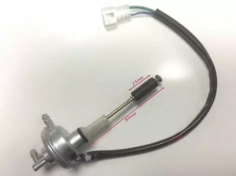 Polttoainehana, Yleismalli, Ø15mm, Tasoanturi, Skootterit / Mopot - Mopon & Skootterin Polttoainehanat - 98785 - 1