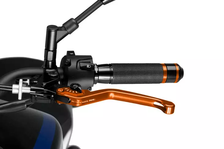 Puig Unfoldable Clutch Lever 3.0. C/Orange Selector C/B - Moottoripyörän Ohjaus & hallinta - 96825 - 1
