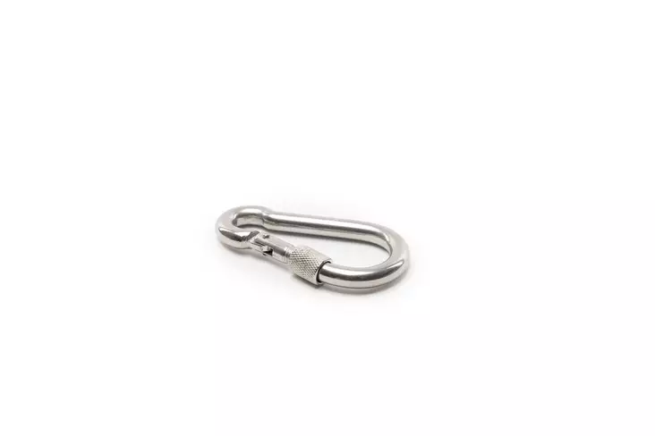 Qvarken Palomiehenhaka lukolla AISI316 14mm 180mm - Veneen Karabiinit & sakkelit - 110795 - 1