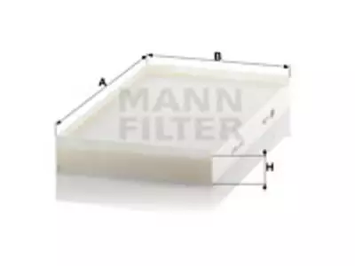 RAITISILMASUODATIN MANN, MB - Yleisosat ja tarvikkeet - 65615 - 1