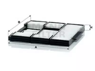 RAITISILMASUODATIN MANN, TOYOTA - Yleisosat ja tarvikkeet - 65855 - 1