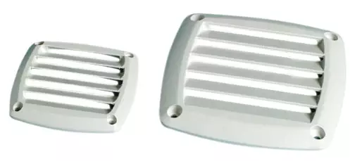 Ritilä valk. ABS 125x125 - Veneen Pumput - 90075 - 1