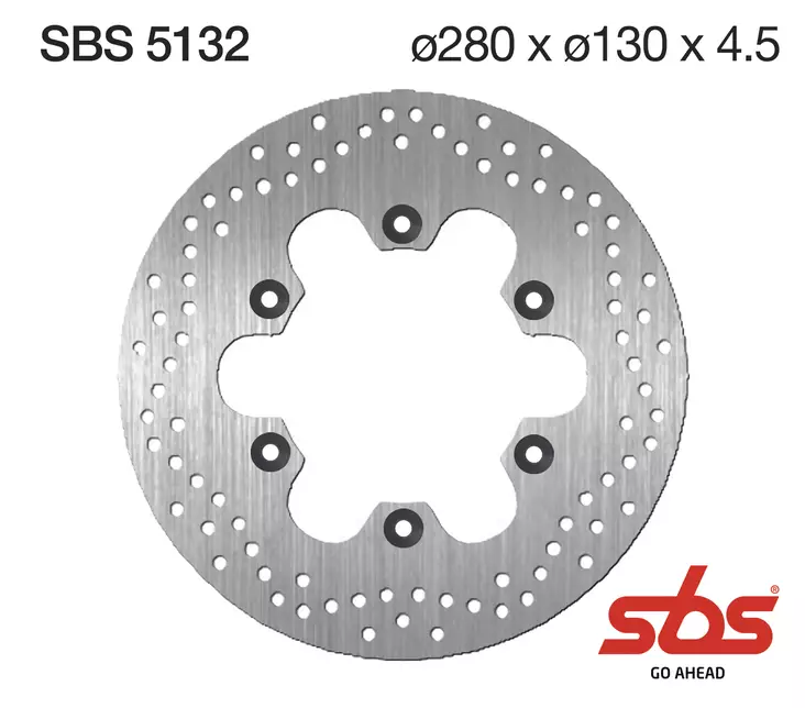 Sbs Jarrulevy Standard - Moottoripyörän Jarrulevyt - 102425 - 1