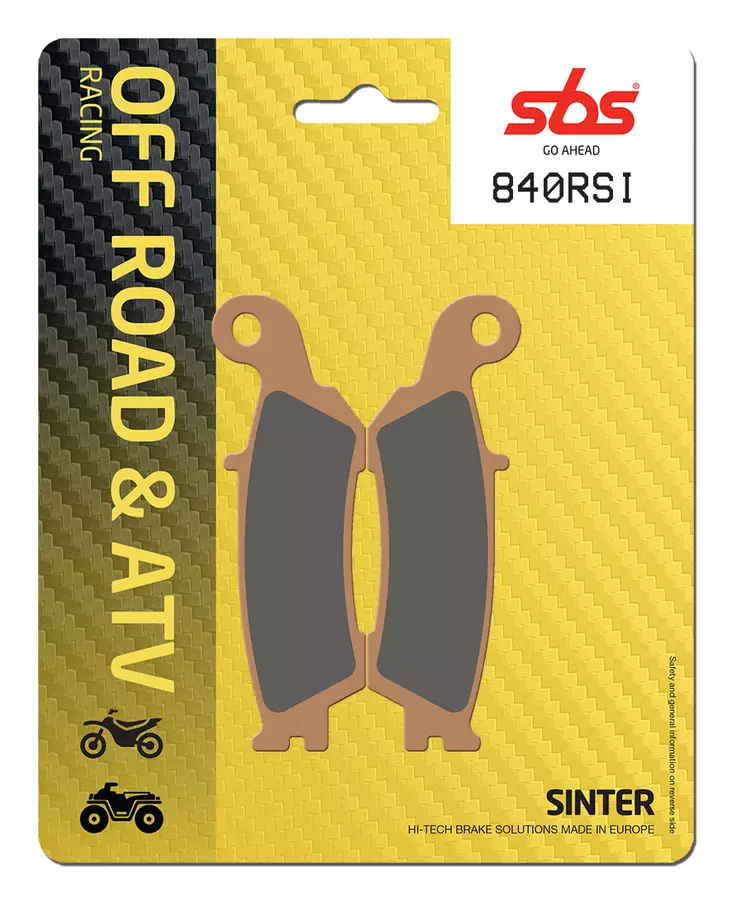 Sbs Jarrupalat Racing Sintered - Moottoripyörän Jarrupalat - 101855 - 1