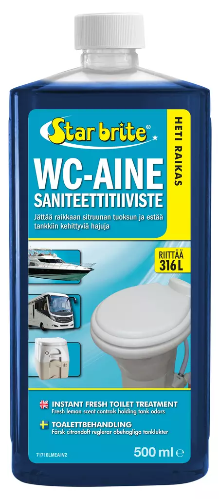 Star brite Wc-ainetiiv. sitruuna 500ml - Pesu & huolto - 107465 - 1
