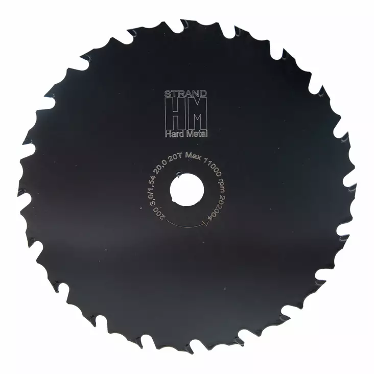 Strand Raivaussahan terä, Kovapalaterä, ? 225mm / ? 20mm , 20 h. - Ruohonleikkurin terät ja leikkuulaitteet - 89745 - 1