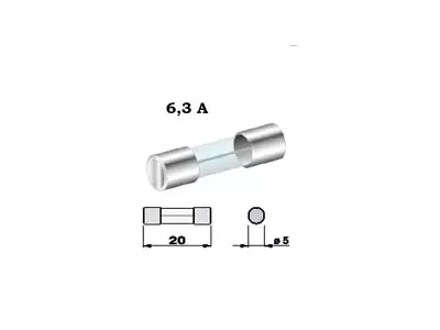 SULAKE 5X20 6,3A - Yleisosat ja tarvikkeet - 76015 - 1