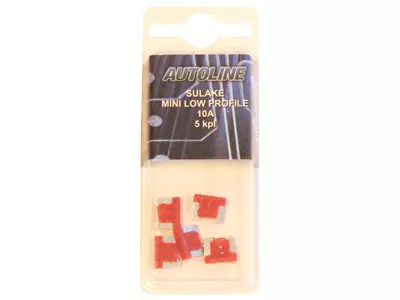 SULAKEBLISTER 10A MINI LOW PROFILE 5-KPL PUN. - Yleisosat ja tarvikkeet - 53505 - 1