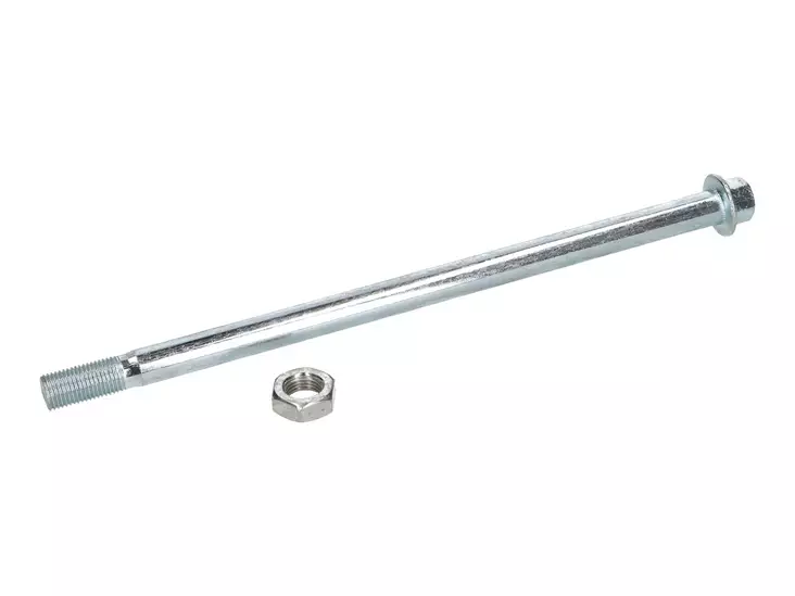 Takapyörän akseli, Ø 12mm, Aprilia RX,SX 06-10, Derbi Senda -10, Gilera RCR,SMT - Mopon & Skootterin Pyöränakselit, mutterit & tangot - 97845 - 1