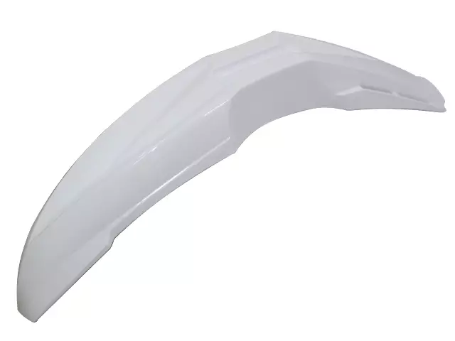 Tec-X Etulokasuoja, Supermotard, Valkoinen, Yleismalli - Mopon & Skootterin Lokasuojat - 97085 - 1