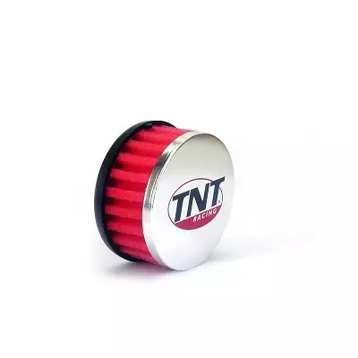 TNT Ilmasuodatin, R-Box, Punainen, Kiinitys Ø 28/35mm, (Ø 85mm p. 39mm) - Mopon & Skootterin Ilmansuodattimet - 98545 - 1