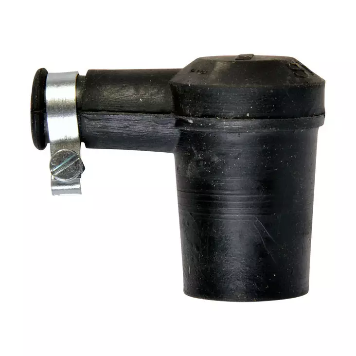 Tulpansuojus kuminen, 6,3mm/90°-kulma, kuminen - Yleisosat - Tulpanhatut - 86415 - 1