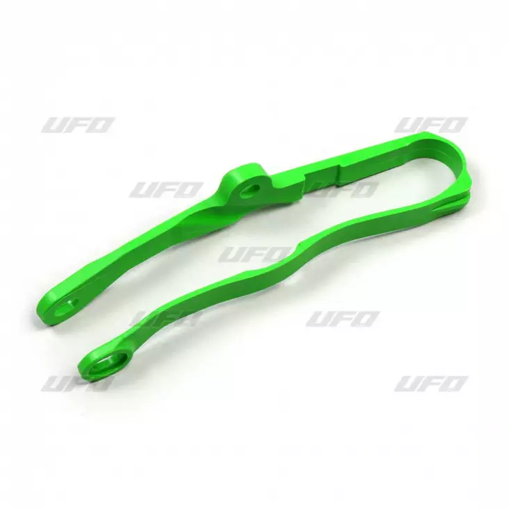 UFO Swingarm chain slider KX250F 21- ,KX450F 19- Green 026 - Moottoripyörän Ketjurullat, laaharit & ohjurit - 85155 - 1