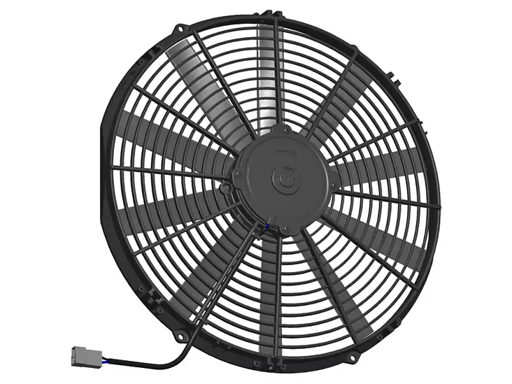 VAPAATUULETIN SPAL 12V 385/414MM IMEVÄ - Yleisosat ja tarvikkeet - 18465 - 1