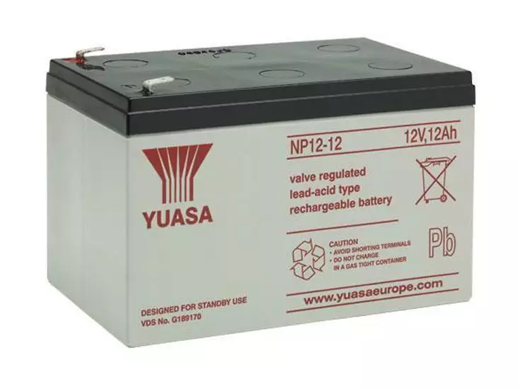 YUASA 12V NP AGM VRLA 12 AH 151X98X97 +/- - Yleisosat ja tarvikkeet - 46715 - 1