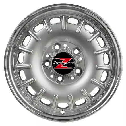 Barzetta Baroque Silver Polished Lip 6x14 Jako: 5x112 ET: 30 vanne - Auton Vanteet - 2555 - 2