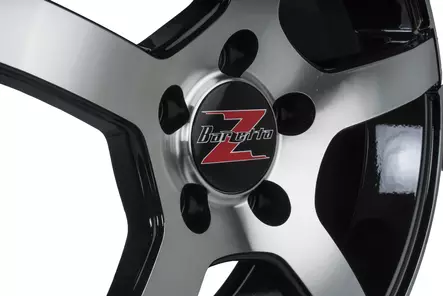 Barzetta Inverno Black Polished 7.5x18 Jako: 5x112 ET: 45 vanne - Auton Vanteet - 2705 - 2