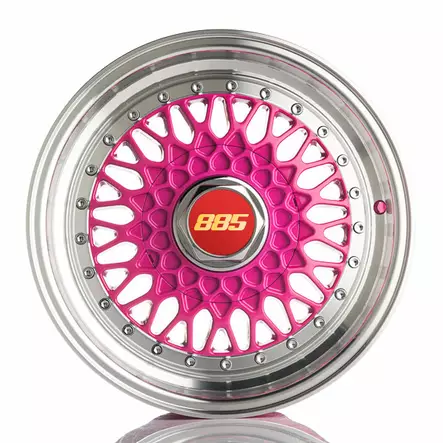 885 Classic RS Pink 7x15 Jako: 4x100 ET: 20 vanne - Auton Vanteet - 3665 - 2