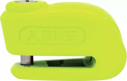 ABUS Jarrulevylukko Trigger Alarm 370 2.0 keltainen - Moottoripyörän Lukot & ketjut - 80365 - 1