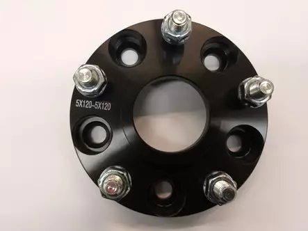 Adapteri Musta (levikepala) 25mm 5x120/5x120 - Levikkeet ja Spacerit - 115805 - 1