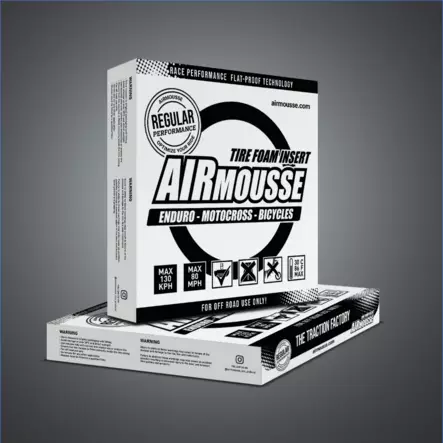 AirMousse Regular P Enduro 0,8 bar 140/80-18 - Mopon & Skootterin Sisärenkaat & mousset - 95665 - 1