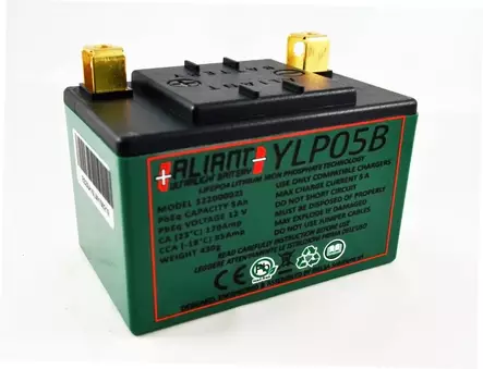 Aliant Ultralight YLP05B lithiumakku - Yleisosat - Akut - 107755 - 1