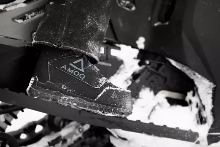 AMOQ Retain Dual Opti-Fit lacing Saappaat Musta/Harmaa 43 - Moottorikelkan Saappaat - 89485 - 1