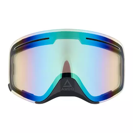 AMOQ Vision Vent+ Tuplalinssi Magnetic (Nenäsuojalla) - Kulta Peili - Moottorikelkan Linssit & varaosat - 84695 - 1