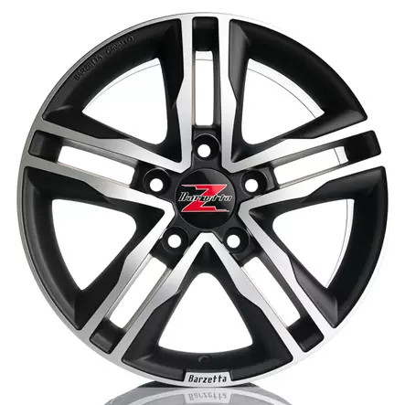 Barzetta Cavallo BlackPolish Pakettiautoihin 7.5x17 Jako: 5x130 ET: 55 vanne - 17-tuumaiset - 2545 - 2