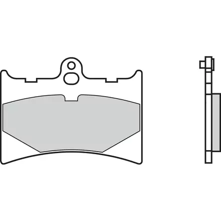 Brembo Jarrupalat Carbon-Ceramic - Moottoripyörän Jarrupalat - 102895 - 1