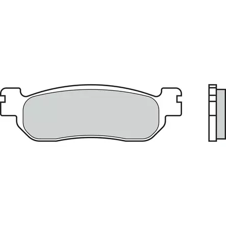 Brembo Jarrupalat Taakse Sintered Road - Moottoripyörän Jarrupalat - 102045 - 1