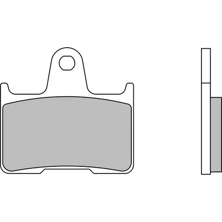 Brembo Jarrupalat Taakse Sintered Road - Moottoripyörän Jarrupalat - 102565 - 1
