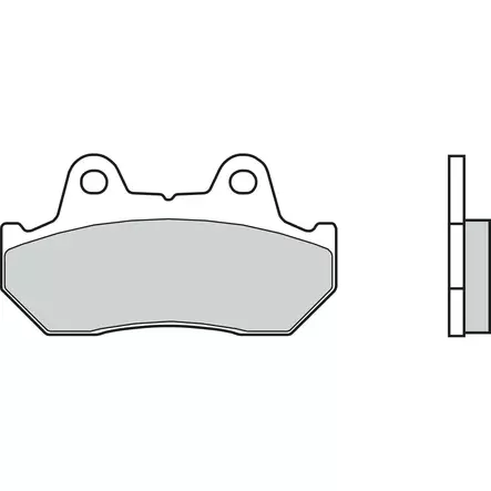 Brembo Jarrupalat Taakse Sintered Road - Moottoripyörän Jarrupalat - 102645 - 1