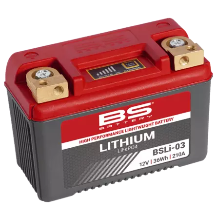 BS Battery BSLI-03 Lithiumakku - Yleisosat - Akut - 108565 - 1
