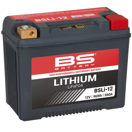 BS Battery BSLI-12 Lithiumakku - Yleisosat - Akut - 107285 - 1