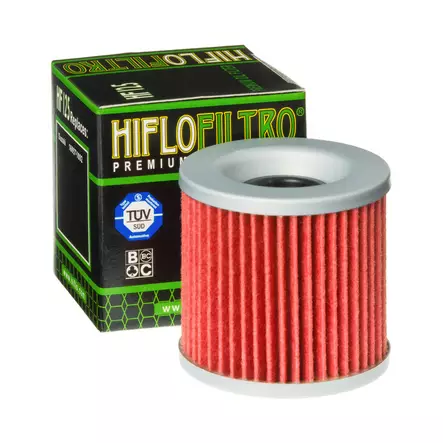 HiFlo öljynsuodatin HF125 - Moottoripyörän Öljynsuodattimet - 105365 - 1
