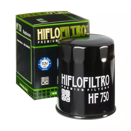 HiFlo öljynsuodatin HF750 - Moottoripyörän Öljynsuodattimet - 106605 - 1