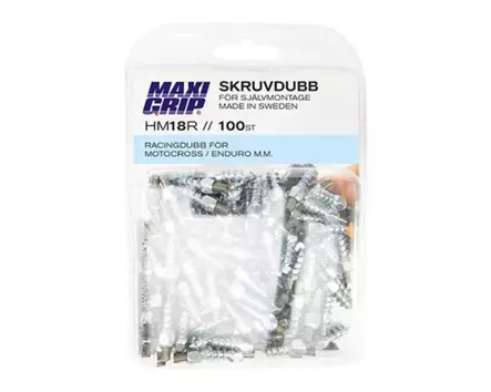 MaxiGrip Nastasarja 18mm Racing 100pakk Sis. työkalu - Mönkijän Nastat - 82105 - 1