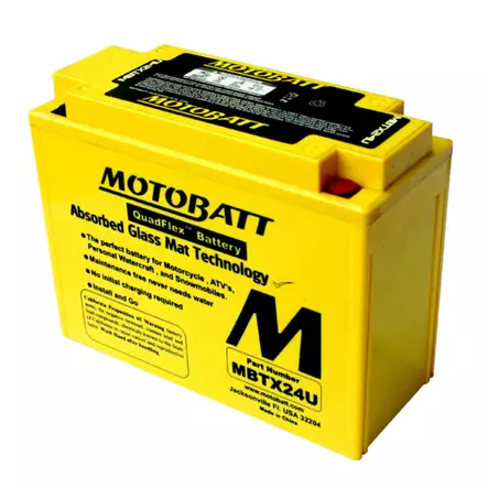 Motobatt akku, MBTX24U - Yleisosat - Akut - 108295 - 1