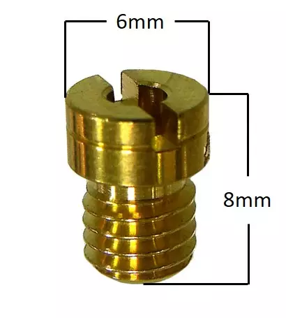 Pääsuutin, # 125 , Pyöreä pieni, M5, Yhteensopiva: Keihin - Mopon & Skootterin Kaasuttimen lisävarusteet - 98935 - 1
