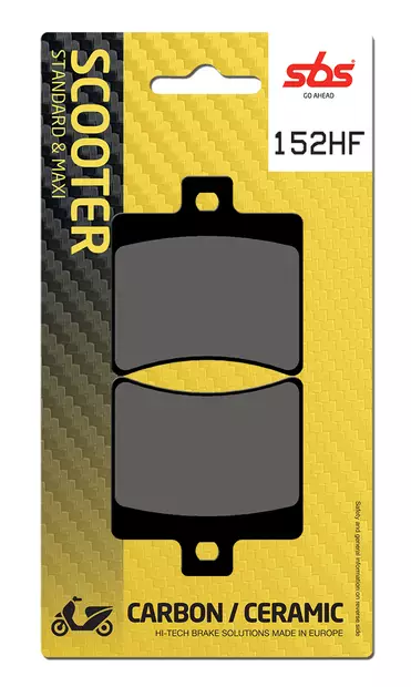 Sbs Jarrupalat Ceramic (747HF) - Moottoripyörän Jarrupalat - 104935 - 1