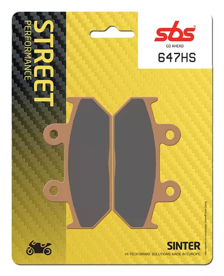 Sbs Jarrupalat Sintered - Moottoripyörän Jarrupalat - 104905 - 1