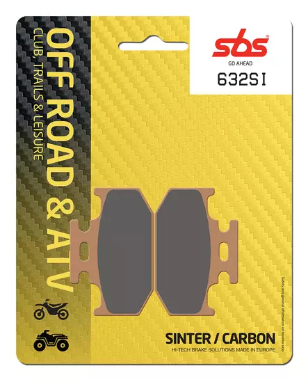 Sbs Jarrupalat Sintered Offroad - Moottoripyörän Jarrupalat - 104325 - 1