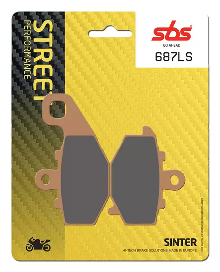 Sbs Jarrupalat Sintered Taakse - Moottoripyörän Jarrupalat - 103665 - 1