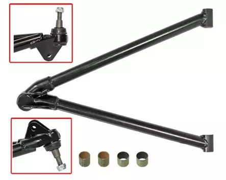 Sno-X A-Alatukivarsi Oikea 38'' Arctic Cat (Musta) - Moottorikelkan A-varret & tukivarret - 95455 - 1