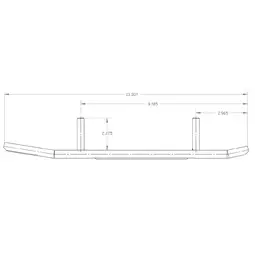 Sno-X Ripper Four Ohjausrauta pari 4" Kovametalli - Moottorikelkan Ohjausraudat - 96205 - 1