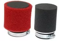 Tec-X Ilmasuodatin, Stage II, Kiinitys Ø 60mm, (Ø 90 / 72mm p. 83mm) - Moottorikelkan Kaasuttimet - 98775 - 1
