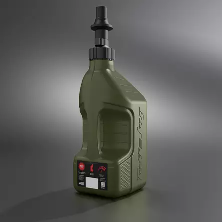 Tuff Jug Kanisteri 10L metsänvihreä, Ripper korkki musta (GEN 3) - Yleisosat - Polttoainesäiliöt - 69505 - 1