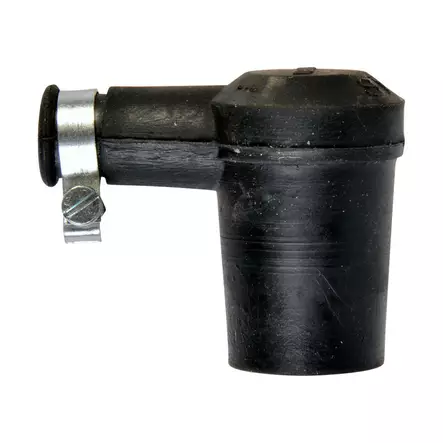 Tulpansuojus kuminen, 6,3mm/90°-kulma, kuminen - Yleisosat - Tulpanhatut - 86415 - 1